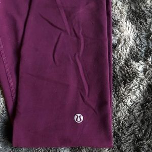 Lululemon Wunder Unders (Plum/Maroon)